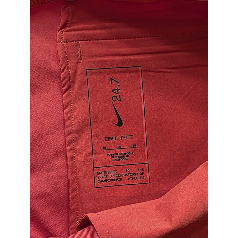 Nike HQ6933-633 24.7 Dri-Fit Men's Orange Golf Shorts. NWT. Size 40 - Picture 7 of 8